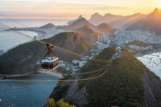 Morro do Pão de Açúcar no Rio de Janeiro