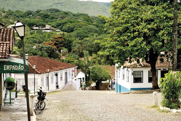 Rua em Pirenópolis (GO)